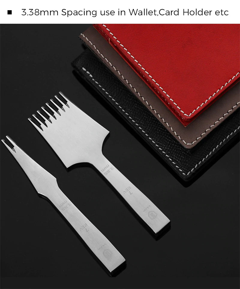 How to use a Leather Pricking Iron