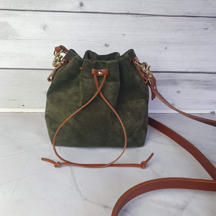 Hands of Tym Course 'Bag in a Day' Practical Leather Course Mini Bucket Bag