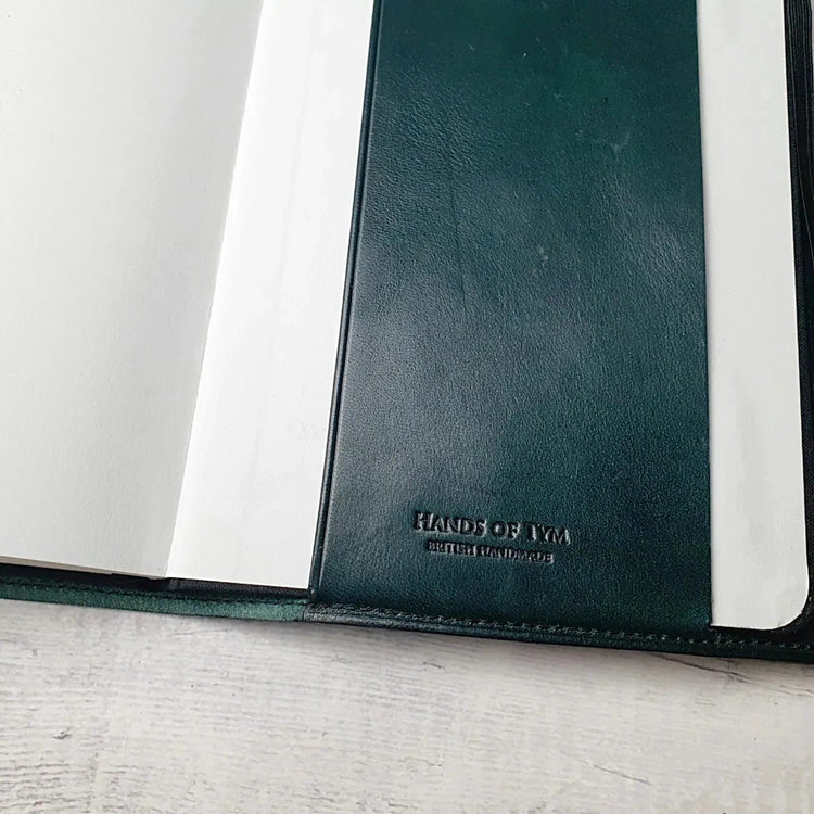 Hands of Tym Notebooks & Notepads 'Laurel' The Bespoke Handmade Luxury Leather Notebook Journal A5 standard