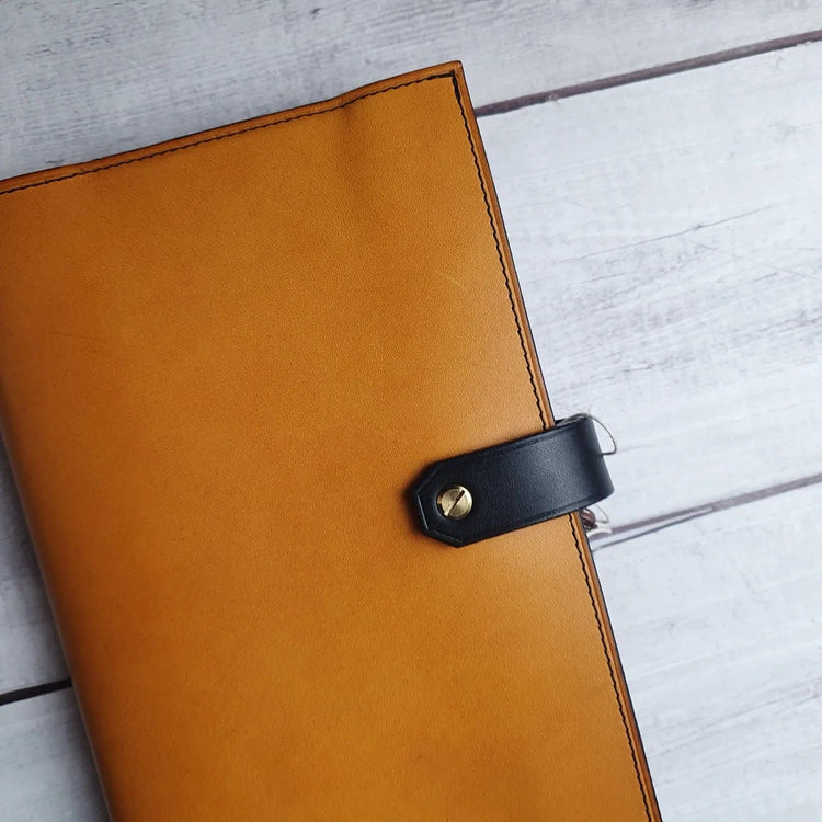 Hands of Tym Notebooks & Notepads 'Laurel' The Bespoke Handmade Luxury Leather Notebook Journal A5 standard