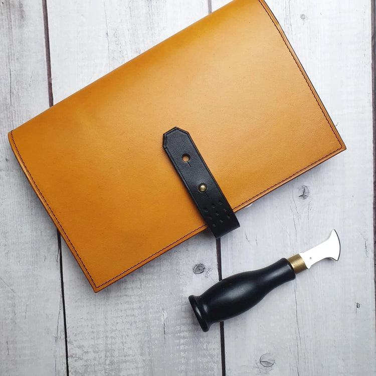 Hands of Tym Notebooks & Notepads 'Laurel' The Bespoke Handmade Luxury Leather Notebook Journal A5 standard