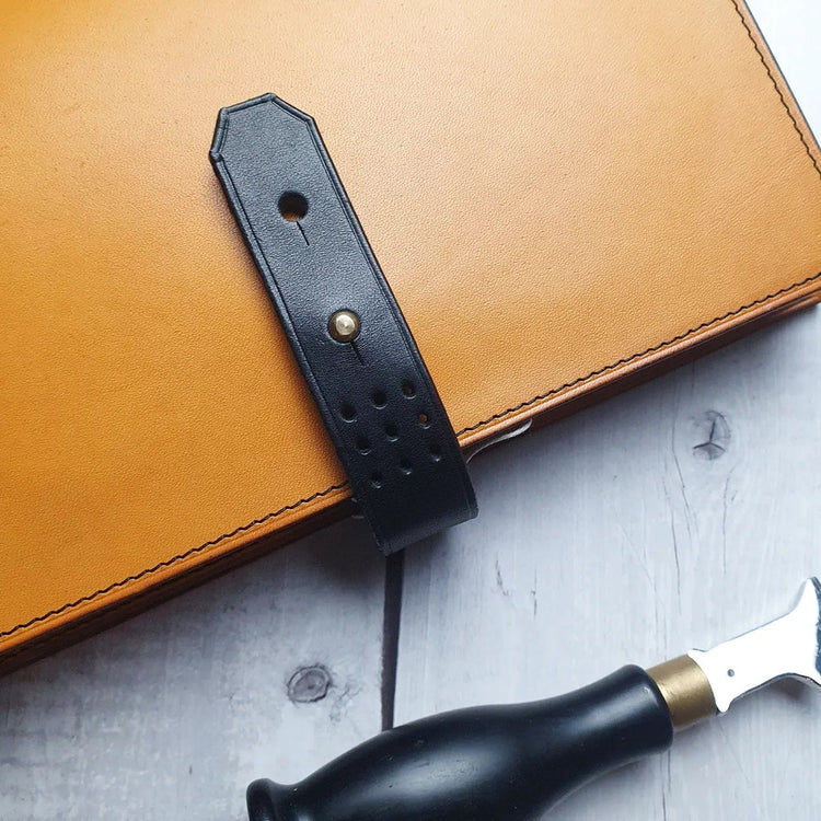 Hands of Tym Notebooks & Notepads 'Laurel' The Bespoke Handmade Luxury Leather Notebook Journal A5 standard