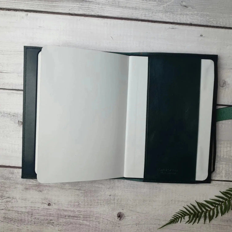 Hands of Tym Notebooks & Notepads 'Laurel' The Bespoke Handmade Luxury Leather Notebook Journal A5 standard