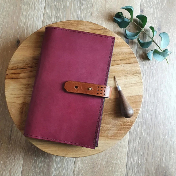 Hands of Tym Notebooks & Notepads 'Laurel' The Bespoke Handmade Luxury Leather Notebook Journal A5 standard