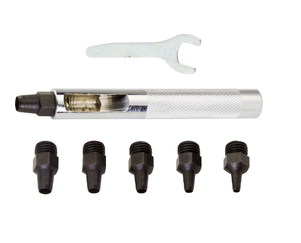 Hands of Tym Punches & Awls 8-Piece Mini Round Hole Punch Set for Leathercraft