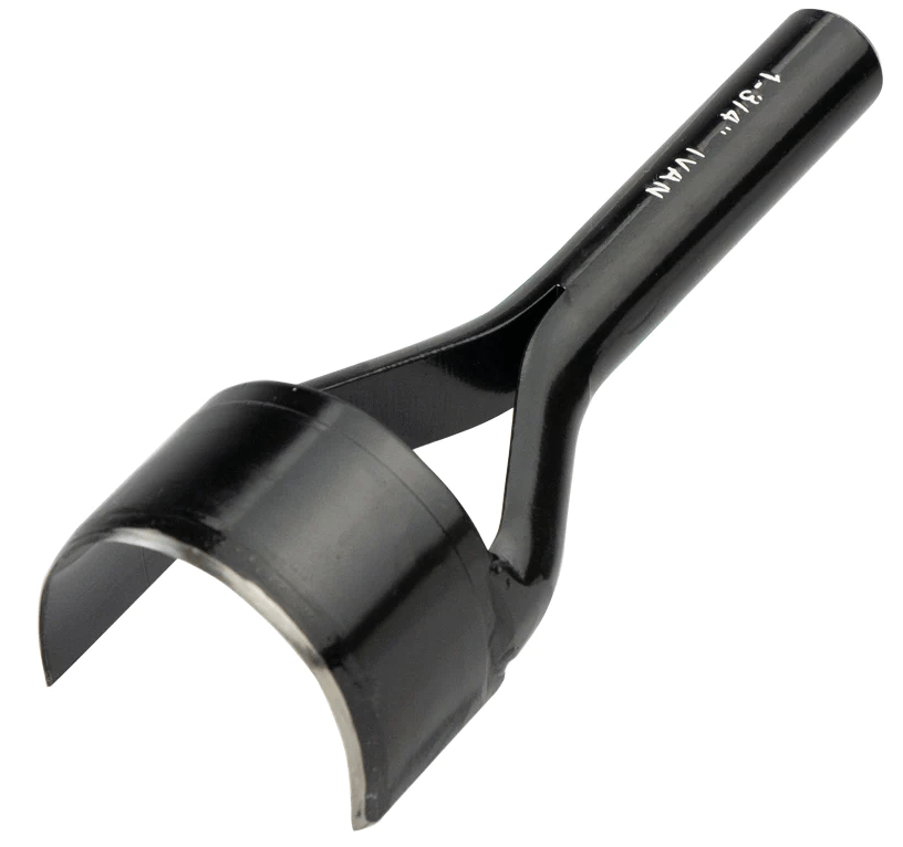 Ivan Tools and Supplies 45mm (1-3/4") Heavy Duty Round  Leather Strap End Punches