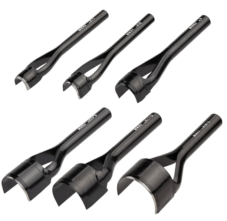 Ivan Tools and Supplies Heavy Duty Round Leather Strap End Punches