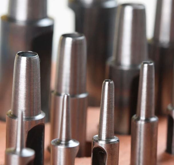 Wuta Punches & Awls Handheld Precision Hollow Hole Punch for Leather Crafting