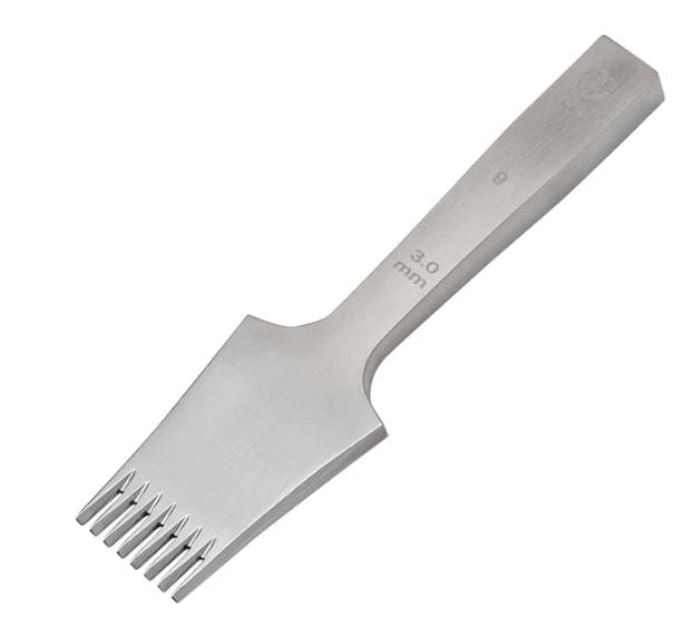 Wuta Tools and Supplies French Style Pricking Iron for Hand stitching Leather crafting
