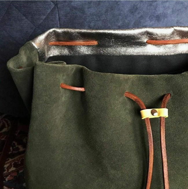 Hands of Tym Course 'Bag In A Day' Practical Leather Course Backpack