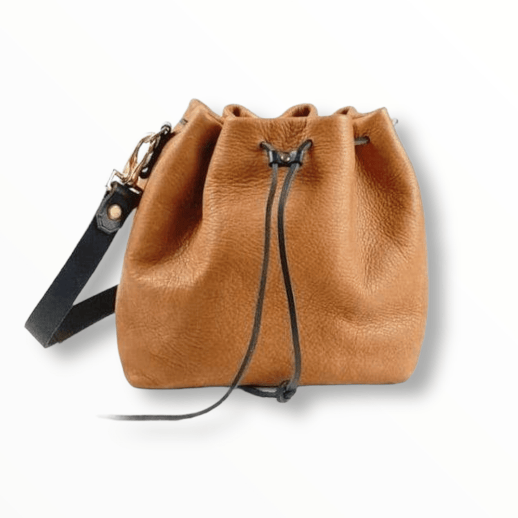 Hands of Tym Course 'Bag in a Day' Practical Leather Course Mini Bucket Bag