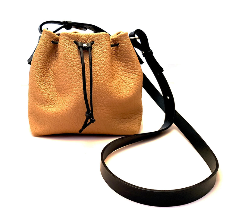 Hands of Tym Course 'Bag in a Day' Practical Leather Course Mini Bucket Bag