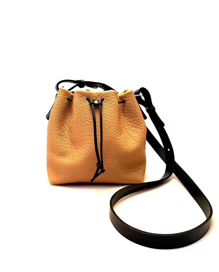 Hands of Tym Course 'Bag in a Day' Practical Leather Course Mini Bucket Bag