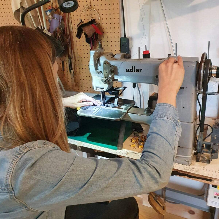 Hands of Tym Course 'Bag in a Day' Practical Leather Course Tote Bag