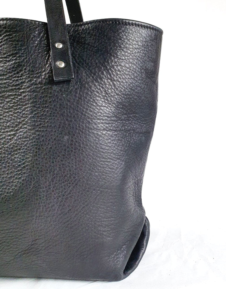 Hands of Tym Course 'Bag in a Day' Practical Leather Course Tote Bag
