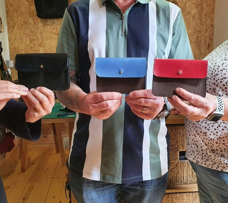 Hands of Tym Course Craft it Yourself 'Concertina' Purse Course - Practical Leather Course