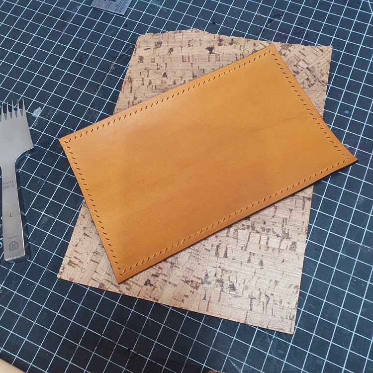 Hands of Tym Course 'Wallet in a Day' Practical Hand Stitching Leather Course - The Card Wallet