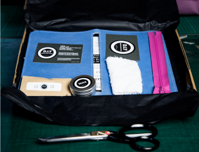 Hands of Tym DIY DIY Bag Kit #003 Zip Pouch
