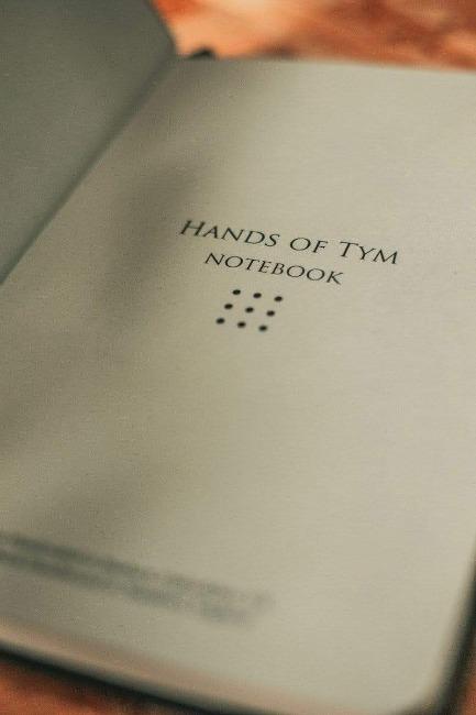 Hands of Tym Luxury Leather Notebook / Diary INSERT ONLY