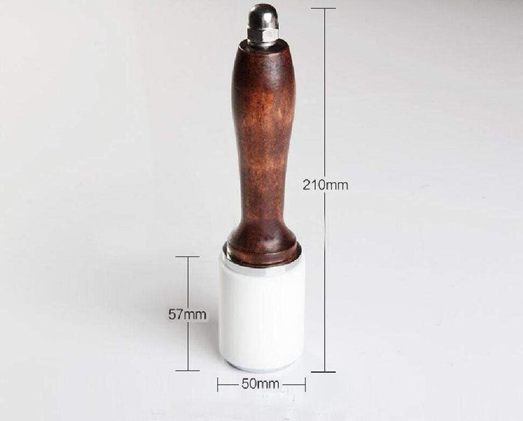 Hands of Tym Professional Leather Nylon Hammer with Wooden Handle for Leathercraft Punching