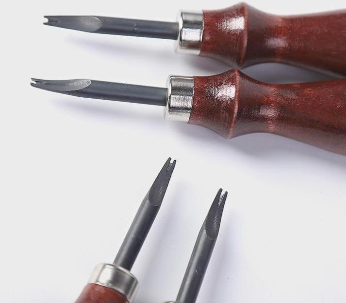 Hands of Tym Sharp Leather Edge Beveler for Leathercrafting - High Carbon Steel