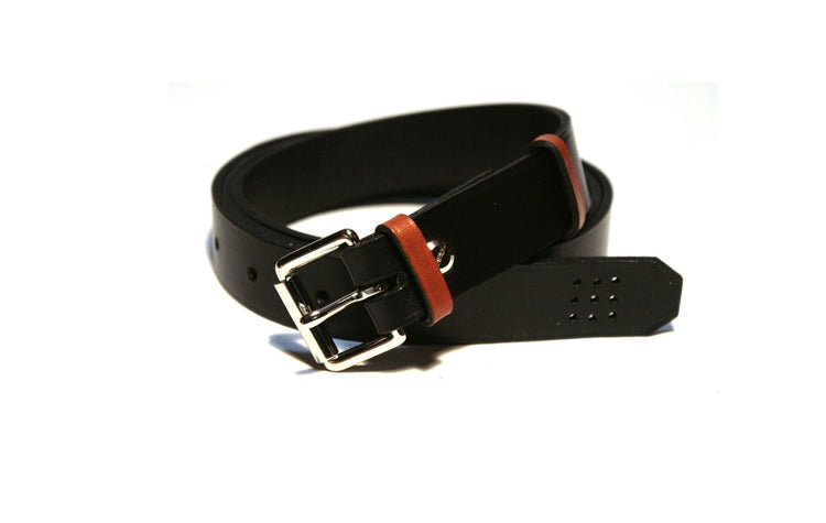 Hands of Tym SLG 'Ash Slim' Bespoke Handmade Leather Belt - Slim 25mm