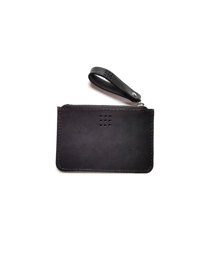 Hands of Tym SLG 'Birch Mini' The Bespoke Handmade Leather Zip Top Purse