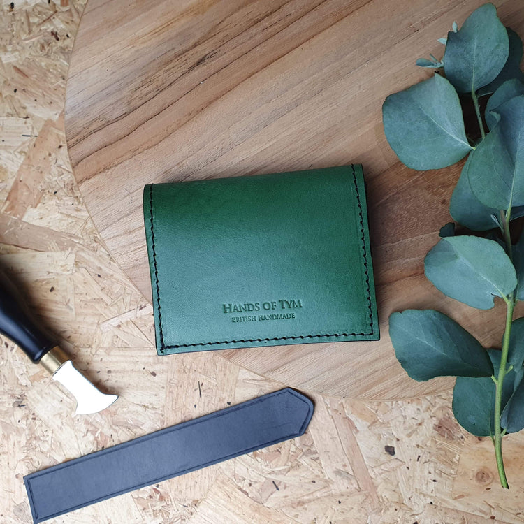 Hands of Tym SLG 'Larch Slim' Bespoke Handmade Slim Card Wallet