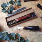 Hands of Tym SLG 'Sycamore Fob' The Bespoke Handmade Leather Key Fob