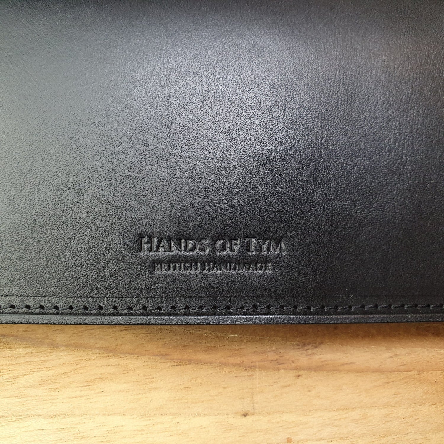 Hands of Tym Wallets & Money Clips 'Juniper' Bespoke Handmade Long Leather Purse with zip