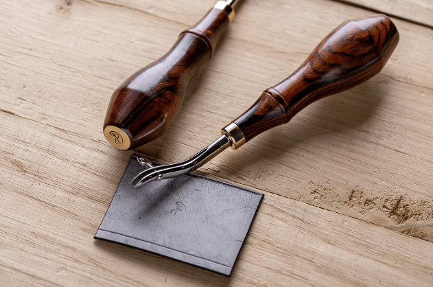 Kemovan Craft Tools and Supplies Adjustable Leather Creaser for Leather Finishing