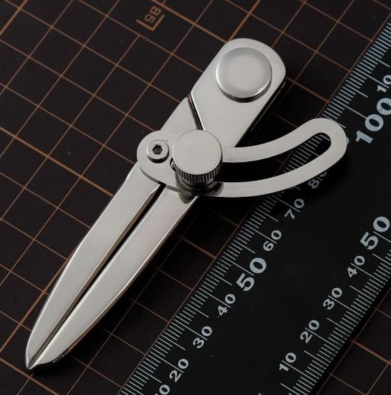 Wuta Tools and Supplies Adjustable 4" Stainless Steel Wing Leather Craft Divider