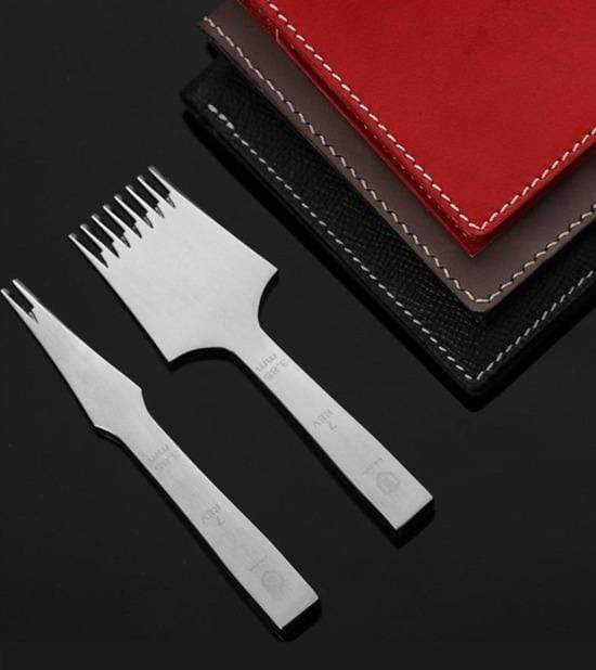 Wuta Tools and Supplies French Style Pricking Iron for Hand stitching Leather crafting