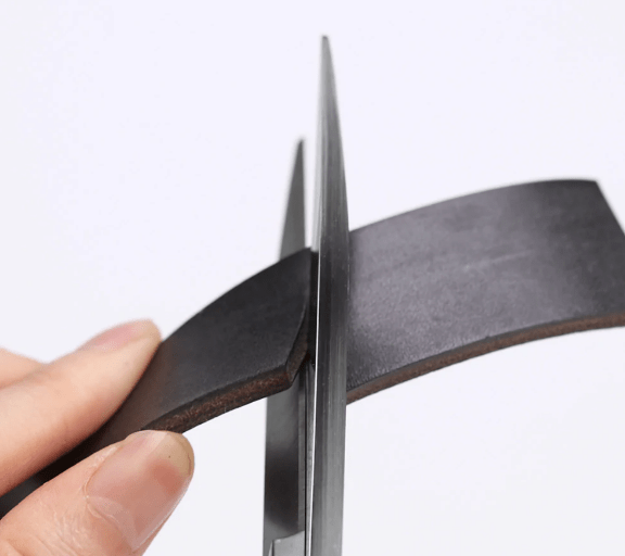 Wuta Tools and Supplies Professional Heavy Duty Steel Leather Crafting Scissors