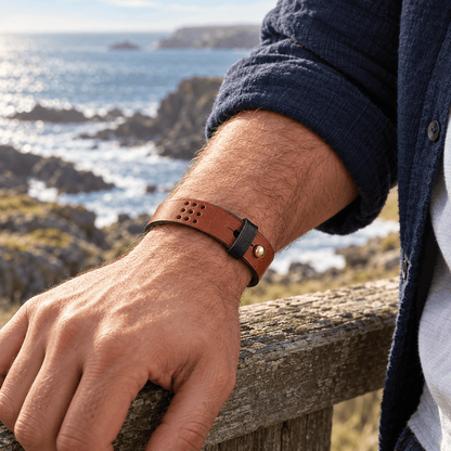 Hands of Tym Bracelets 'Hawthorn' The Bespoke Handmade Leather Bracelet