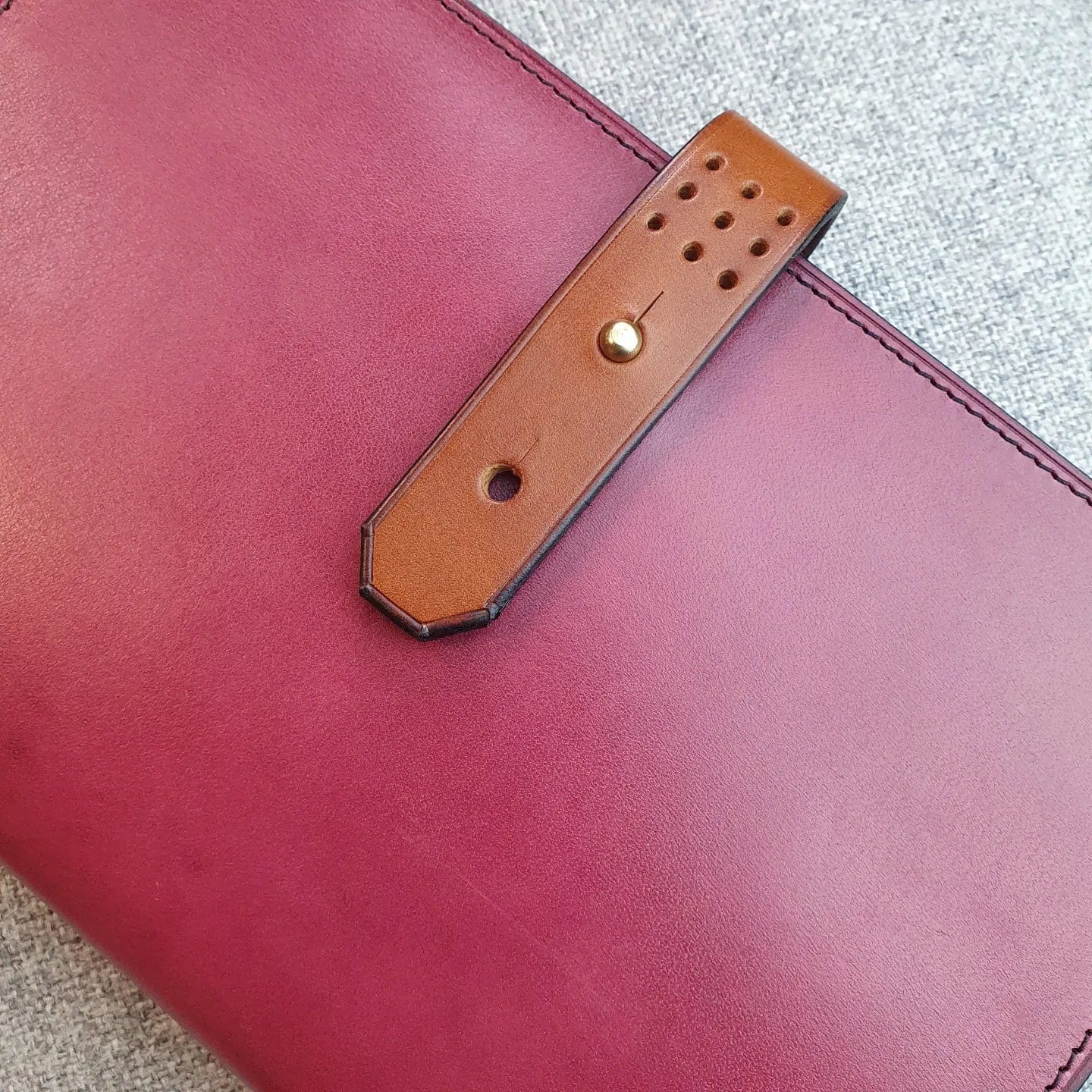 Hands of Tym Notebooks & Notepads 'Laurel' The Bespoke Handmade Luxury Leather Notebook Journal A5 standard