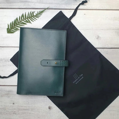 Hands of Tym Notebooks & Notepads 'Laurel' The Bespoke Handmade Luxury Leather Notebook Journal A5 standard