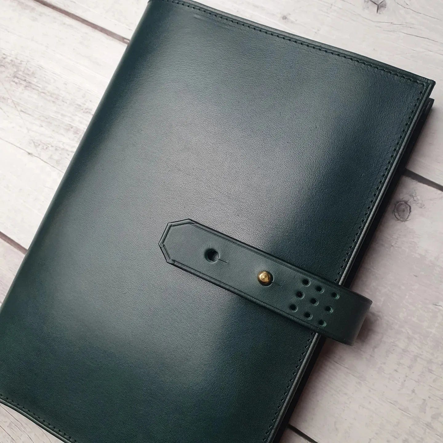 Hands of Tym Notebooks & Notepads 'Laurel' The Bespoke Handmade Luxury Leather Notebook Journal A5 standard