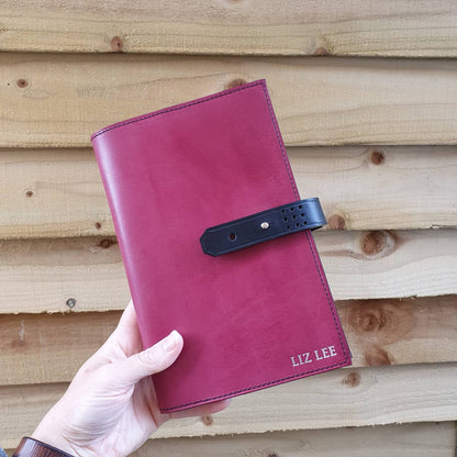 Hands of Tym Notebooks & Notepads 'Laurel' The Bespoke Handmade Luxury Leather Notebook Journal A5 standard