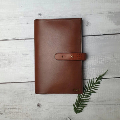 Hands of Tym Notebooks & Notepads 'Laurel' The Bespoke Handmade Luxury Leather Notebook Journal A5 standard