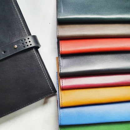 Hands of Tym Notebooks & Notepads 'Laurel' The Bespoke Handmade Luxury Leather Notebook Journal A5 standard