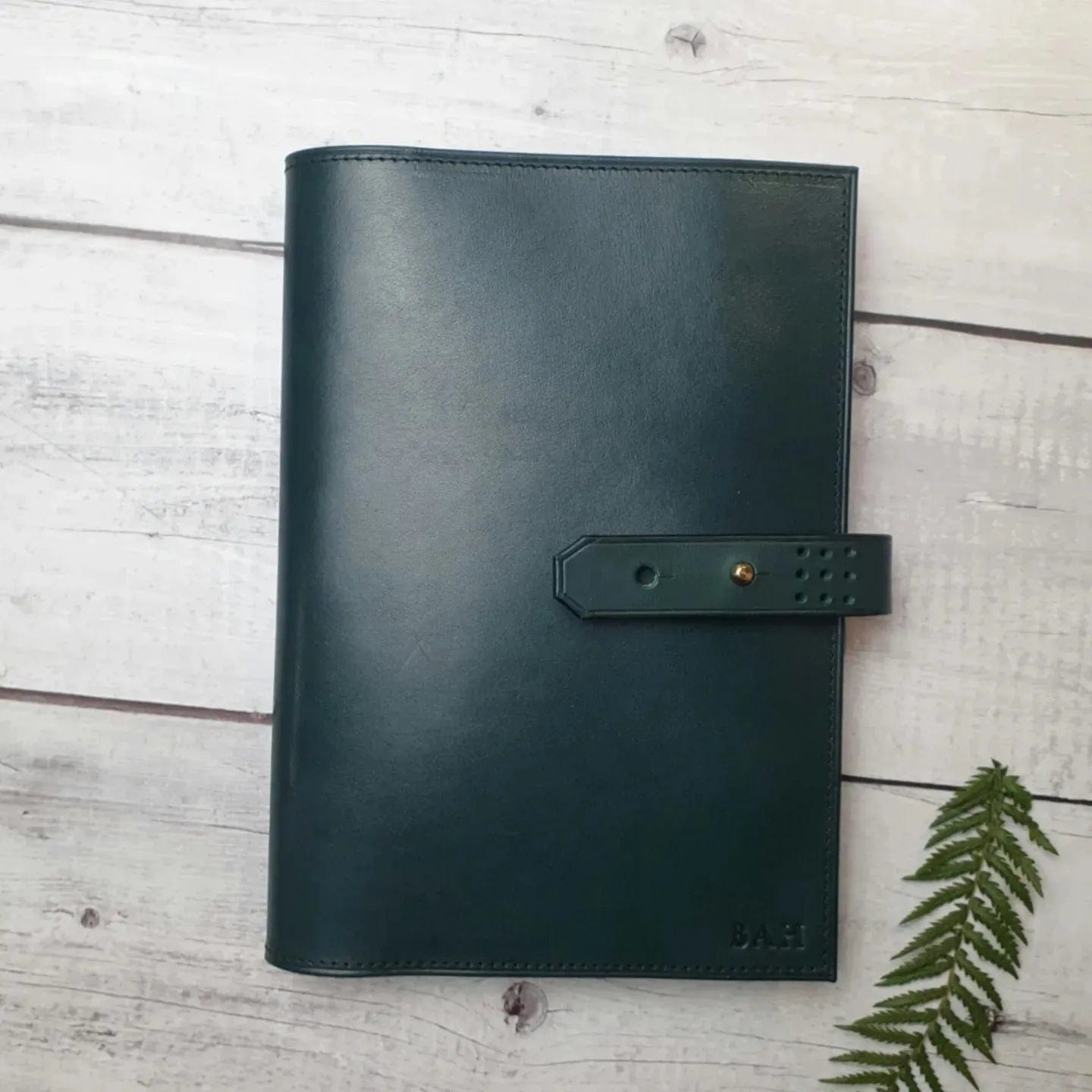Hands of Tym Notebooks & Notepads 'Laurel' The Bespoke Handmade Luxury Leather Notebook Journal A5 standard