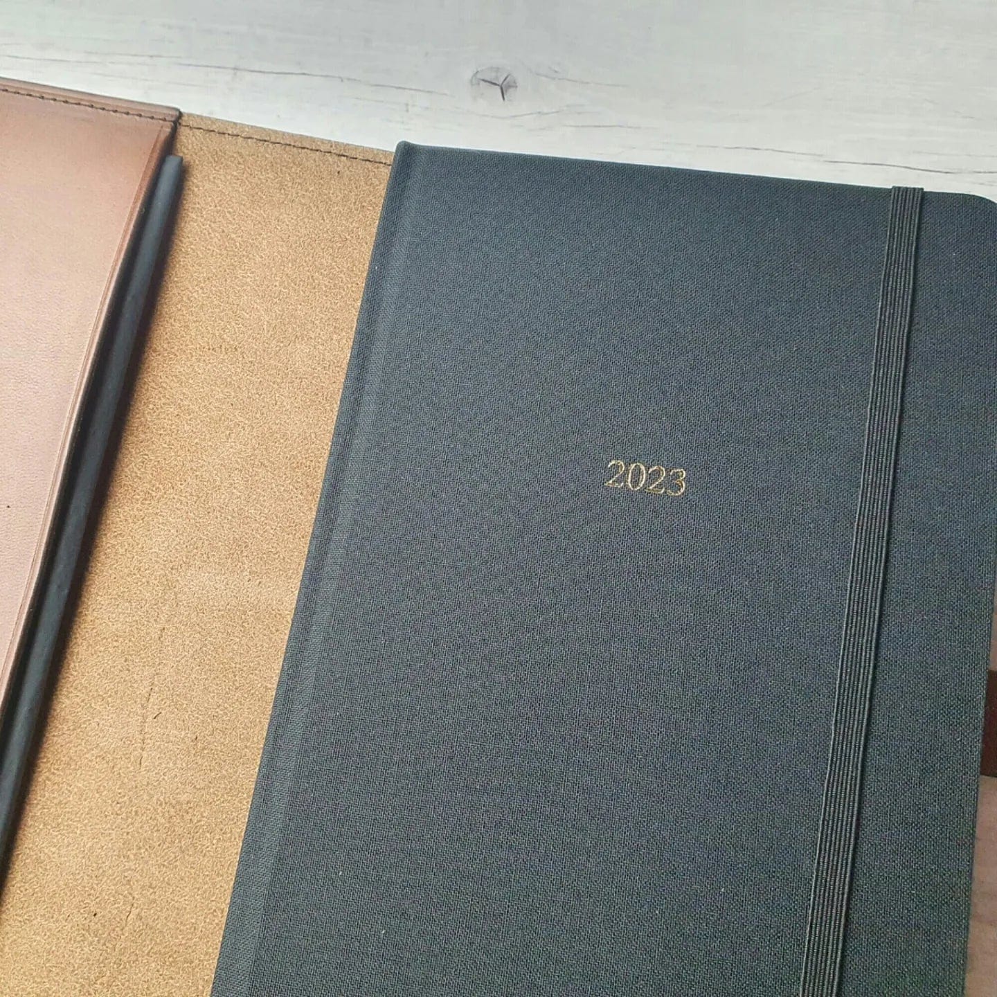 Hands of Tym Notebooks & Notepads 'Laurel' The Bespoke Handmade Luxury Leather Notebook Journal A5 standard