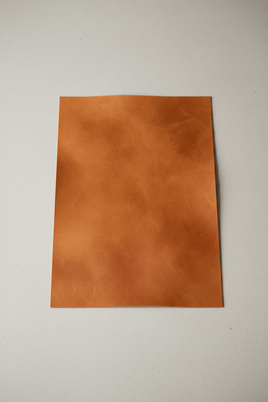 Hands of Tym Tools and Supplies Vegetable tanned Leather panel A4 size 1.6mm thickness