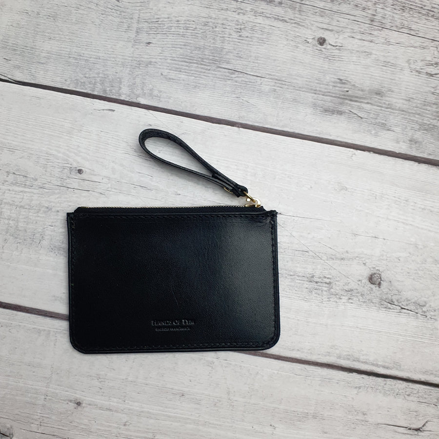 'Birch Mini' The Bespoke Handmade Leather Zip Top Purse