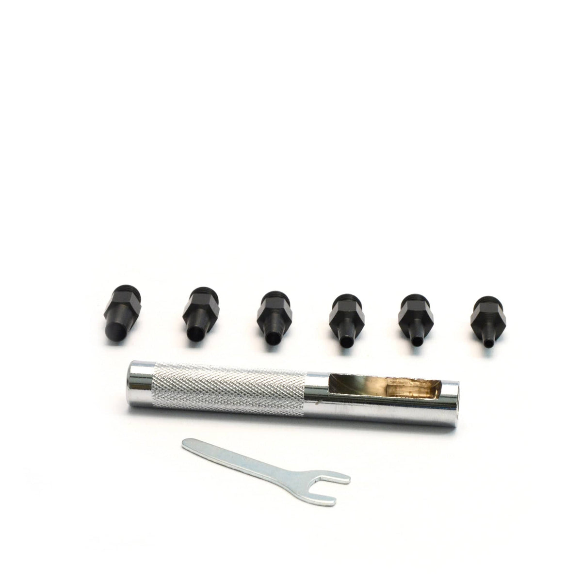Ivan Tools and Supplies 8-Piece Mini Round Hole Punch Set for Leathercraft