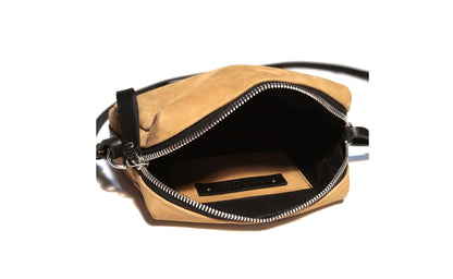 Hands of Tym Bag 'Elm' Bespoke Handmade Leather Mini Boxy Bag
