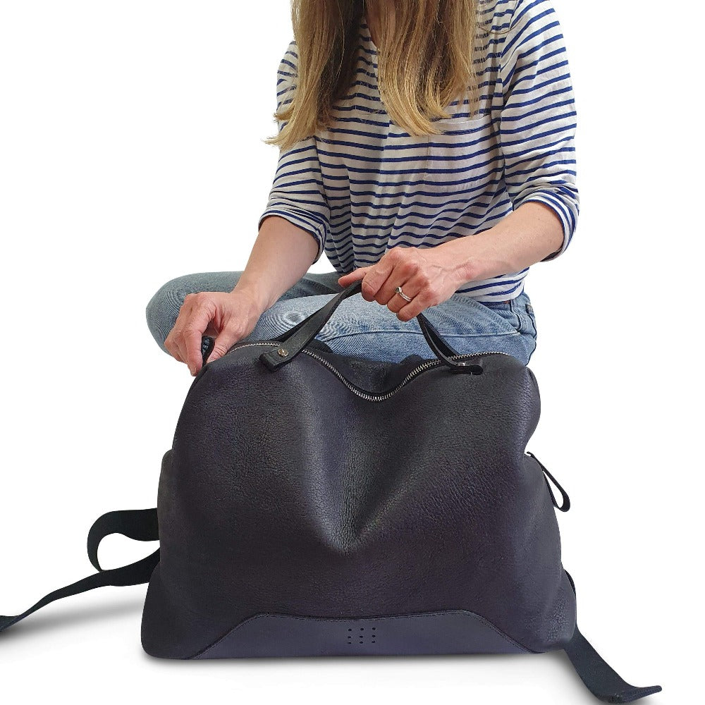 'Rowan' Handmade Luxury Leather Backpack