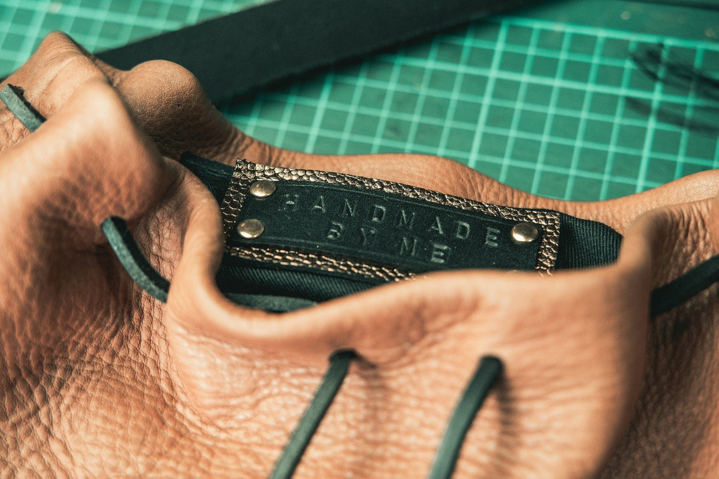 Hands of Tym Course 'Bag In A Day' Practical Leather Course Backpack