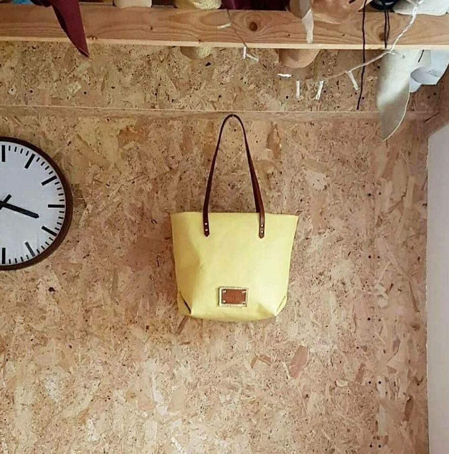 'Bag in a Day' Practical Leather Course Tote Bag